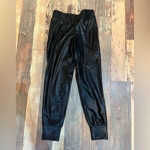 Rewash Faux Leather Joggers